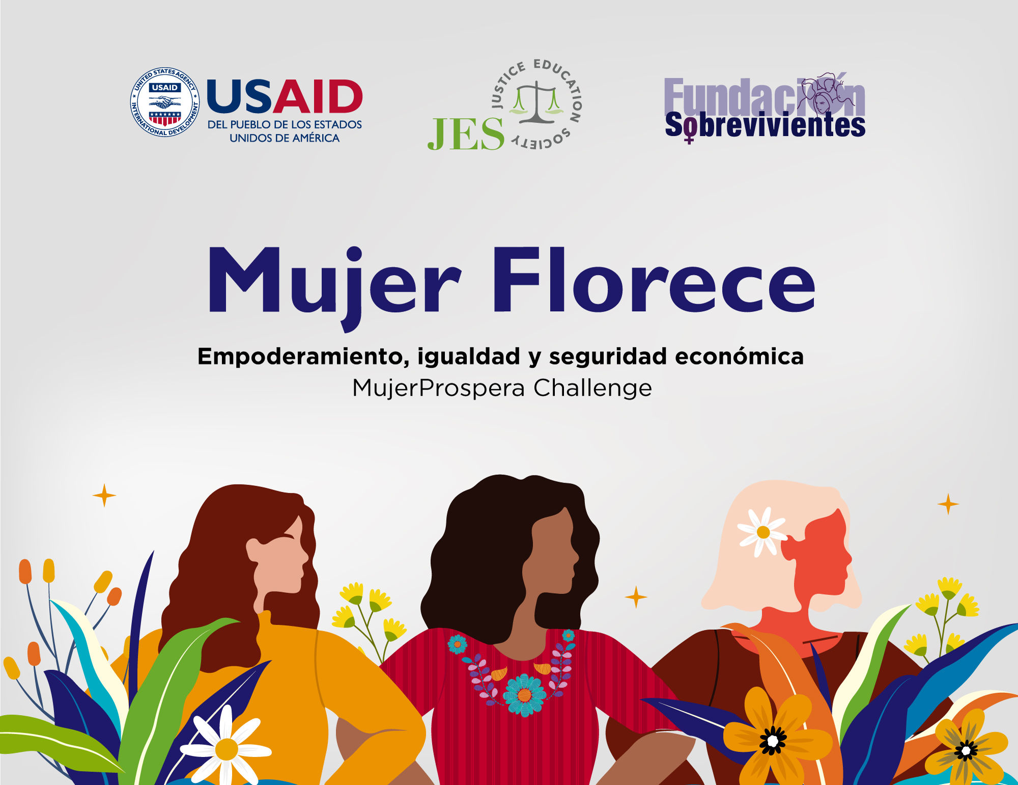 MUJER FLORECE